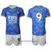 Conjunto (Camiseta+Pantalón Corto) Leicester City Jamie Vardy 9 Primera Equipación 2021/22 - Niño